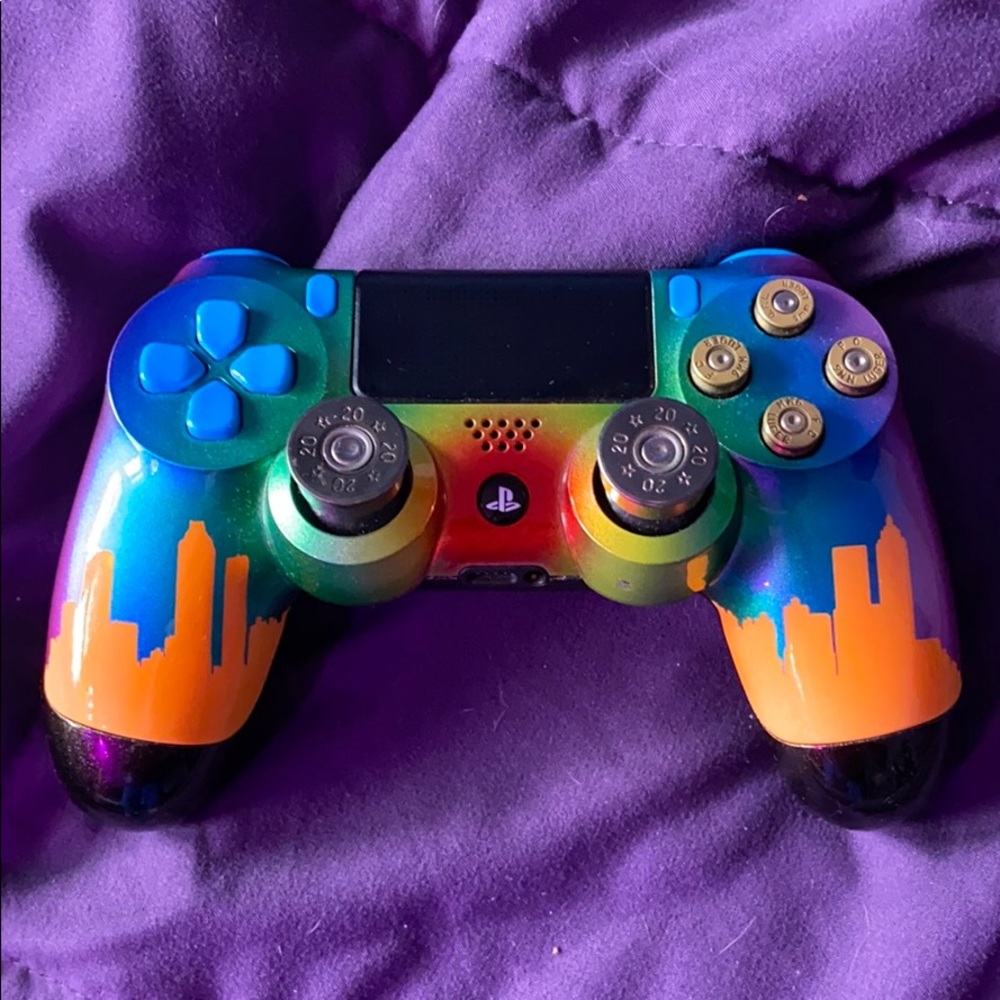 Custom Rainbow PS4 Controller